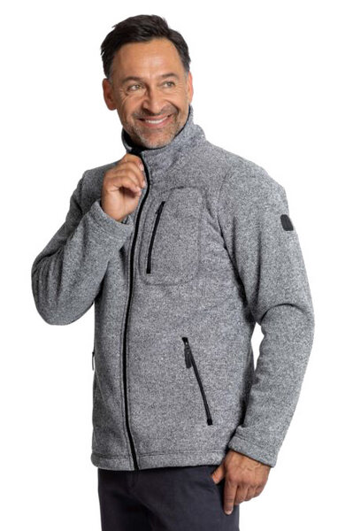 Elkline Herren Strickfleecejacke Fat Chance von Elkline