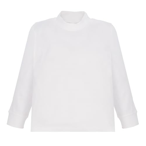 Ellepi Jungen Kinder Maedchen Langarmshirt mädchen Pullover Shirt Rollkragen Rollkragenpullover Weiss schwarz Langarm Tshirt Rolli Longsleeve Pulli unterhemd Rollkragenshirt Junge Ellepi Jungen Kinder Maedchen Langarmshirt mädchen Pullover Shirt Rollkragen Rollkragenpullover Weiss schwarz Langarm Tshirt Rolli Longsleeve Pulli unterhemd Rollkragenshirt Junge von Ellepi