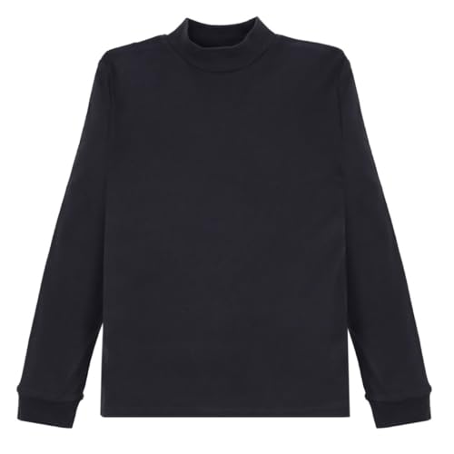 Ellepi Jungen Kinder Maedchen Langarmshirt mädchen Pullover Shirt Rollkragen Rollkragenpullover Weiss schwarz Langarm Tshirt Rolli Longsleeve Pulli unterhemd Rollkragenshirt Junge Ellepi Jungen Kinder Maedchen Langarmshirt mädchen Pullover Shirt Rollkragen Rollkragenpullover Weiss schwarz Langarm Tshirt Rolli Longsleeve Pulli unterhemd Rollkragenshirt Junge von Ellepi