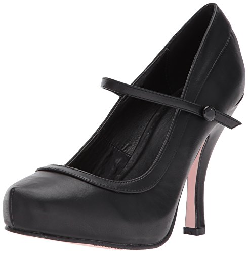 Ellie Shoes Damen 423-Babydoll Plateau Pumps, Schwarzes Polyurethan, 39 EU Ellie Shoes Damen 423-Babydoll Plateau Pumps, Schwarzes Polyurethan, 39 EU von Ellie Shoes