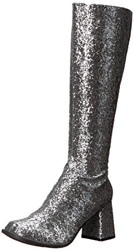 Ellie Shoes Women's Gogo-g Boot, Silver, 12 US/12 M US von Ellie Shoes