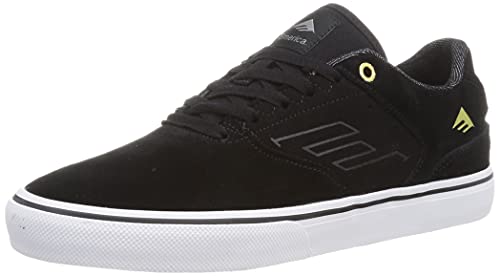 Emerica Herren Shoe Skate-Schuh, Schwarz/Gold/Weiß, 43 EU von Emerica