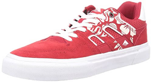 Emerica Herren Tilt G6 Low Top Skateschuh, Rot/Weiß, 43 EU von Emerica