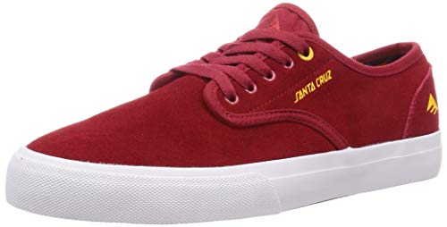 Emerica Shoe Wino Standard X Santa Cruz red/WHI, red/White 8½ von Emerica