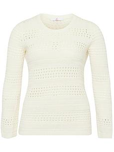 Rundhals-Pullover Emilia Lay weiss von Emilia Lay