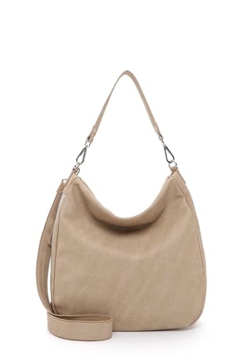 Emily & Noah Beutel E&N Bonnie 64344 Damen Handtaschen Material Mix taupe 900 von Emily & Noah