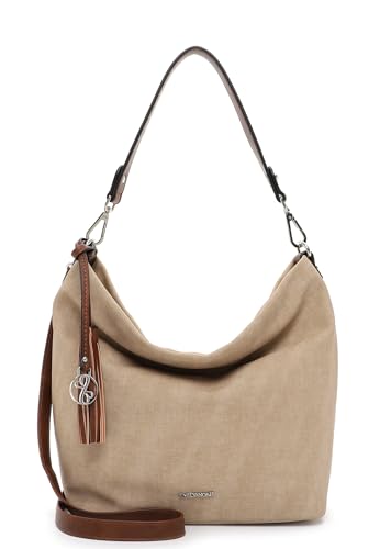 Emily & Noah Beutel E&N Elke 62790 Damen Handtaschen Uni taupe cognac 907 von Emily & Noah