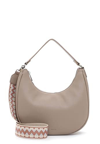 Emily & Noah Beutel E&N Nizza RUE 09 1232 Damen Handtaschen Uni taupe 900 von Emily & Noah