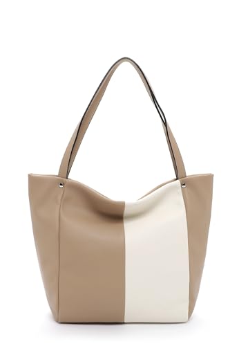 Emily & Noah Shopper E&N Lyon RUE 09 1273 Damen Handtaschen Mehrfarbig taupe 900 von Emily & Noah