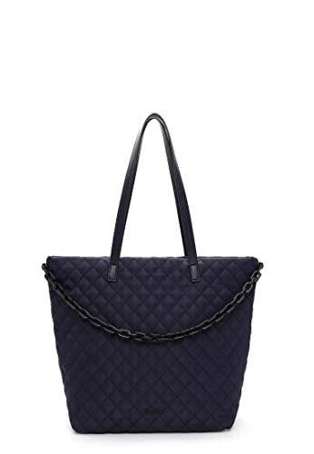 Emily & Noah Shopper Nikita 64155 Damen Handtaschen Uni blue 500 von Emily & Noah