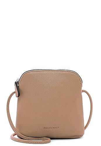 Emily & Noah Umhängetasche E&N Emma 60394 Damen Handtaschen Uni mud 951 von Emily & Noah