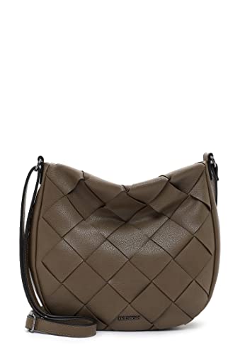 Emily & Noah Umhängetasche Iwanka 63621 Damen Handtaschen Uni mud 951 von Emily & Noah