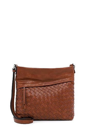 Emily & Noah Umhängetasche Noel 64201 Damen Handtaschen Mustermix cognac 700 von Emily & Noah