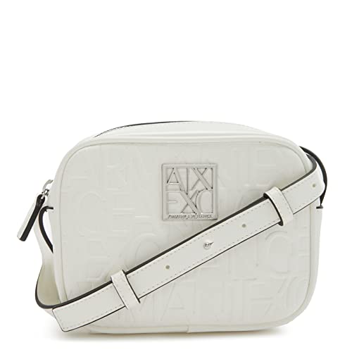 Armani Exchange Women's Emporio Armani Shoulder Bag White Camera case von Armani Exchange