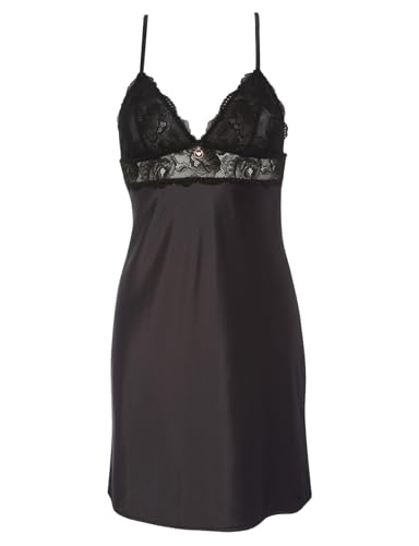 Emporio Armani Damen Emporio Armani Women's Baby Doll Eternal Lace Negligee, Schwarz, S EU von Emporio Armani