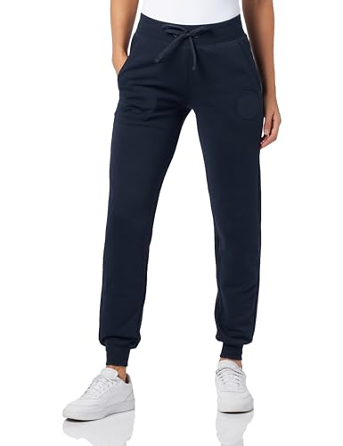 Emporio Armani Damen Emporio Armani Women's With Cuffs Fuzzy Fleece Sweatpants, Marine, L EU von Emporio Armani