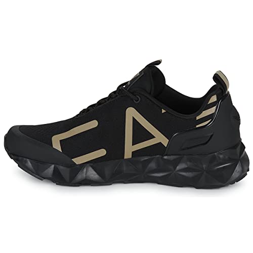 Emporio Armani EA7 Herren c2 Ultimate Sneaker Black - Gold 43 1/3 EU von Emporio Armani