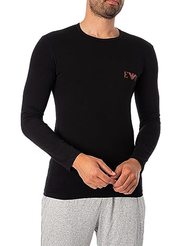 Emporio Armani Herren Emporio Armani Men's T-shirt Bold Monogram T Shirt, Schwarz, S EU von Emporio Armani