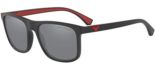 Emporio Armani Unisex 0ea4129 Sonnenbrille, Matte Black/Grey, One Size Emporio Armani Unisex 0ea4129 Sonnenbrille, Matte Black/Grey, One Size von Emporio Armani