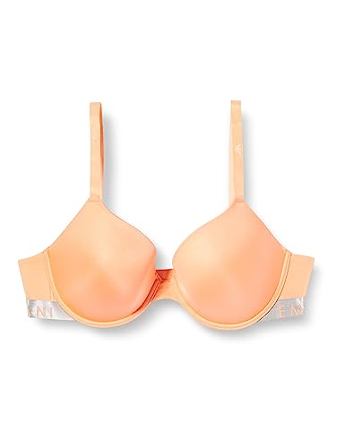 Emporio Armani Women's Iconic Microfiber Full Coverage Bra, Papaya, 36D von Emporio Armani