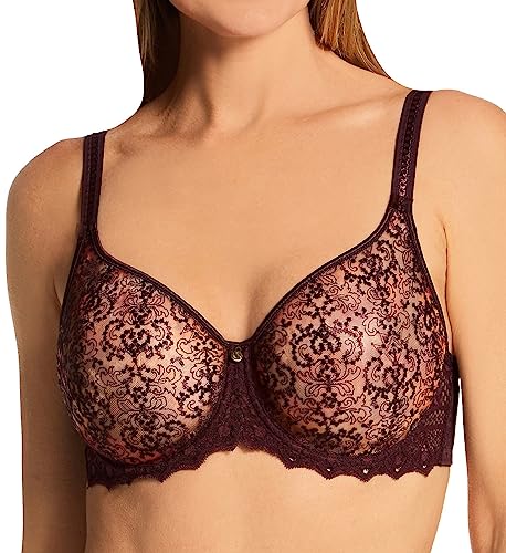 Empreinte Cassiopee Lace Underwired Seamless Bra, Henne, 90F von Empreinte