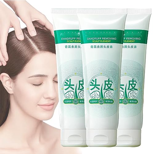 Anti-Dandruff Artemisia Conditioner, Maigoole Artemisia Hair Lotion,Scalp Scrub,Smoothie Texture Dry Scalp Shampoo,Moisturizing Care Clean the Scalp,Japanese Shampoo for Women Men (3pcs) von Endxedio