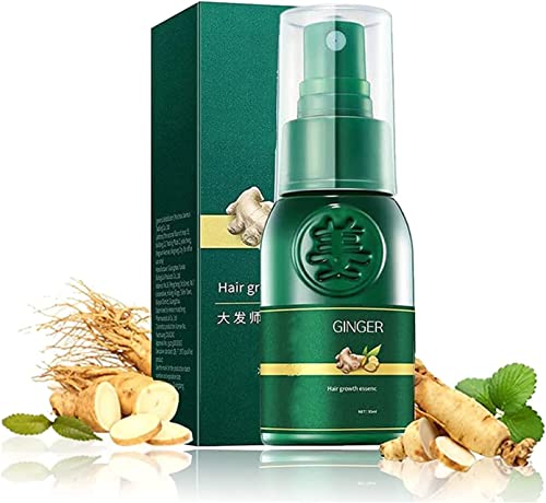 HyunGang Korean Ginseng Hair Regrowth Serum Spray,30ml Hair Regrowth Essence,7 Days Ginger Hair Growth Spray Serum,Hair Growth Ginger Spray for Women & Men (1pcs) von Endxedio