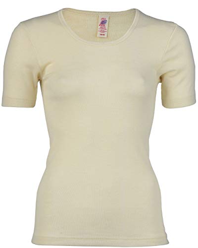 Damen u. Herren Unterhemd kurzarm, 100% Schurwolle, Engel Natur, Gr. 46/48 Damen u. Herren Unterhemd kurzarm, 100% Schurwolle, Engel Natur, Gr. 46/48 von ENGEL