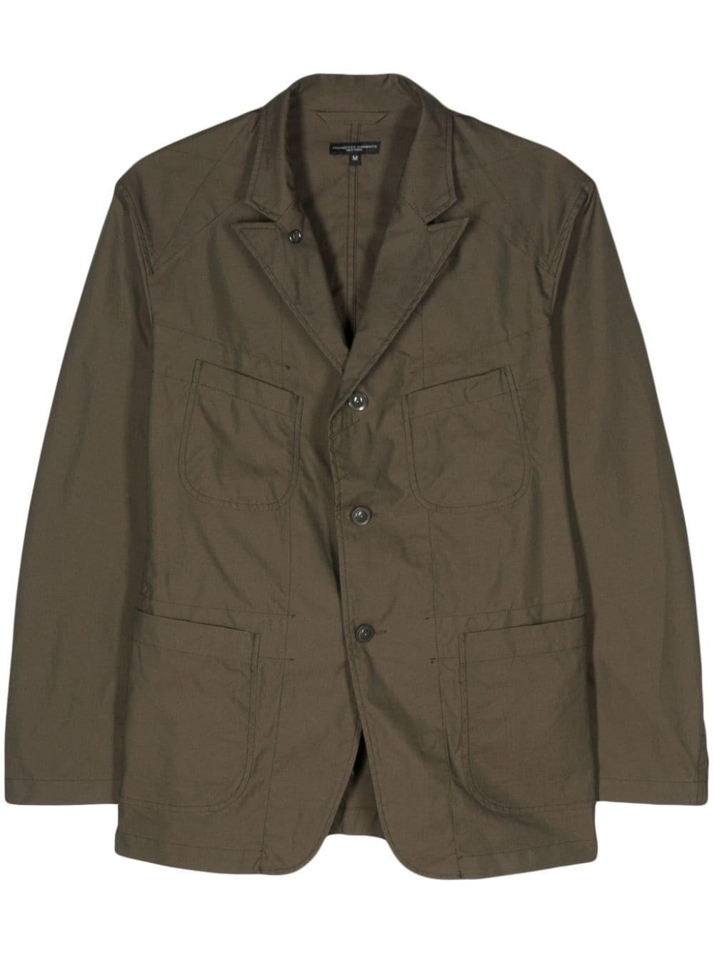 Engineered Garments Bedford Popeline-Jacke - Grün von Engineered Garments