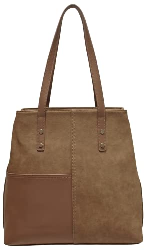 Envy Damen 943 Schultertasche, Mink von Envy