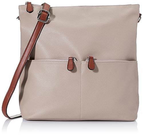 Envy Damen 852 Beige Schultertasche von Envy