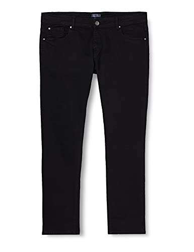 Enzo Herren Ez325 Blk Skinny Jeans, Schwarz, 38 W/30 L von Enzo