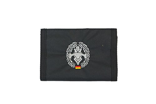 Schwarz Deutsche Armee-Art-Pionier-Logo-Mappe von Epic Militaria