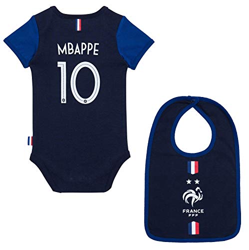 Equipe de France de Football Body + Lätzchen Kylian Mbappe, offizielle Kollektion, 6 Monate Equipe de France de Football Body + Lätzchen Kylian Mbappe, offizielle Kollektion, 6 Monate von Equipe de France de Football