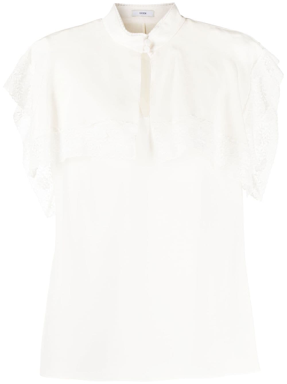 ERDEM Alycia T-Shirt - Weiß von ERDEM