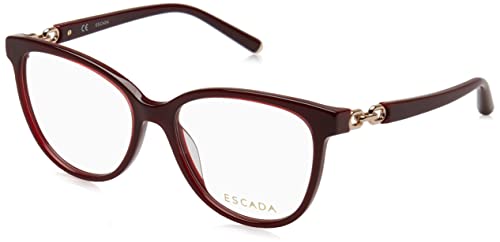 Escada Damen Vesd55 Sonnenbrille, Rot Top+Bordeaux, 66 von Escada