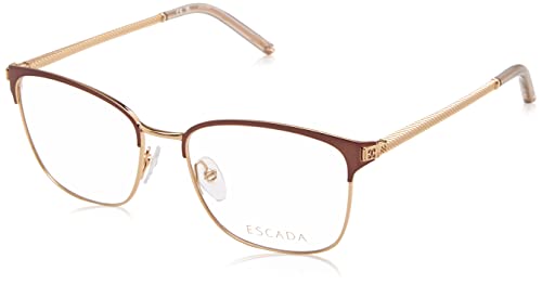 Escada Damen vesd75 Sonnenbrille, Glänzend, Roségold, mit Farbe, 66 von Escada