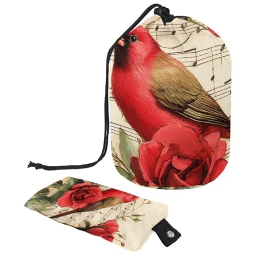 Eslifey Reise-Kosmetiktasche, Make-up-Tasche, multifunktionaler Kulturbeutel, runder Organizer, Aufbewahrungstasche, Tulpen, Blumen und Musiknoten, Mehrfarbig 8, 9.9x6.9in/25.2x17.6cm Eslifey Reise-Kosmetiktasche, Make-up-Tasche, multifunktionaler Kulturbeutel, runder Organizer, Aufbewahrungstasche, Tulpen, Blumen und Musiknoten, Mehrfarbig 8, 9.9x6.9in/25.2x17.6cm von Eslifey