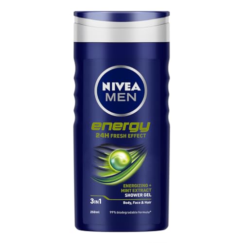 Nivea Body Care Shower Gel For Men Energy 86289 250ml von Especially For Men