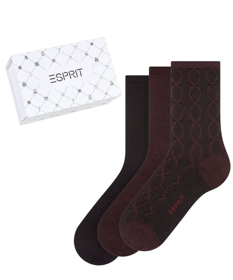 Esprit Socken Christmas 3-Pack von Esprit