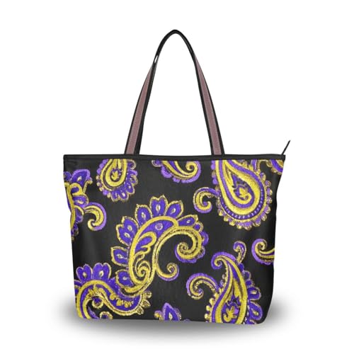 Retro Fashion Flower Paisley Gold Red silk fabric zippered cross body handbags reusable tote handbags for women Retro Fashion Flower Paisley Gold Red silk fabric zippered cross body handbags reusable tote handbags for women von EtherSpher