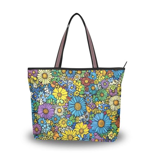 Ukraine Sunflower Beauty Summer Flowers Clolrful Silk Fabric zippered bags and totes convenient satchel handbags for women Ukraine Sunflower Beauty Summer Flowers Clolrful Silk Fabric zippered bags and totes convenient satchel handbags for women von EtherSpher