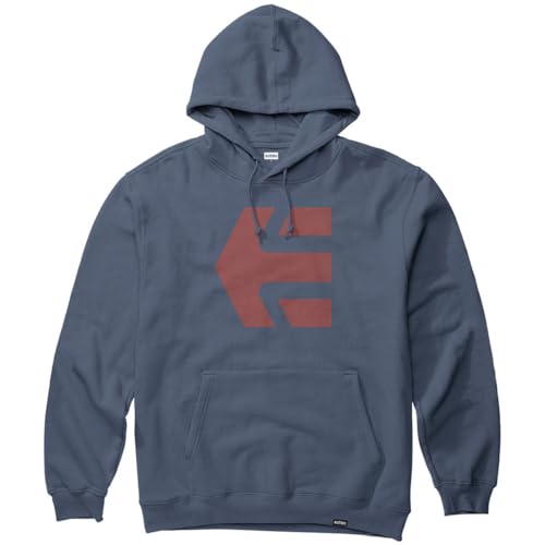 Etnies Classic Icon Hoodie – Marineblau/Marineblau/Rot, Marineblau/Marineblau/Rot, X-Large von Etnies