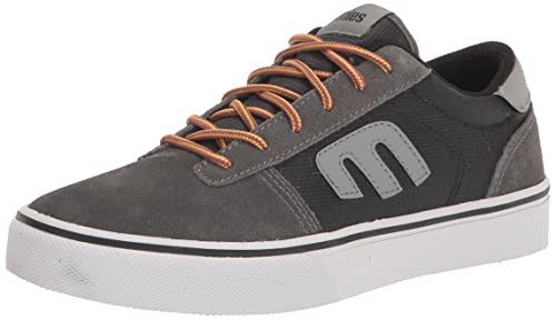 Etnies Kids Calli-Vulc Skate Shoe, Grey/Black, 38 EU von Etnies