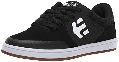 Etnies Unisex-Kinder Kids Marana Skateboardschuhe, Schwarz (968-Black/Gum/White 968), 36.5 EU (3.5 UK) von Etnies