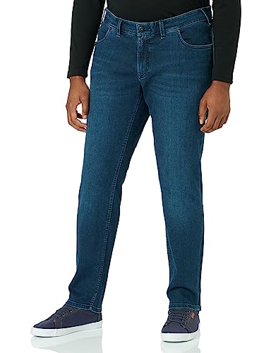 Eurex by Brax Herren luke power denim, 5-pocket Jeans, Thermo Mid Blue, 25 U von BRAX FEEL GOOD