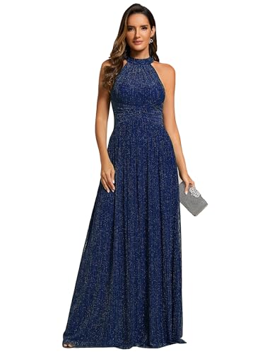 Ever-Pretty Abendkleider Elegant für Hochzeit Ärmellos Kleid Elegant Damen Festlich Lang Ballkleid Maxi Hell A Line Navy Blau 48 Ever-Pretty Abendkleider Elegant für Hochzeit Ärmellos Kleid Elegant Damen Festlich Lang Ballkleid Maxi Hell A Line Navy Blau 48 von Ever-Pretty