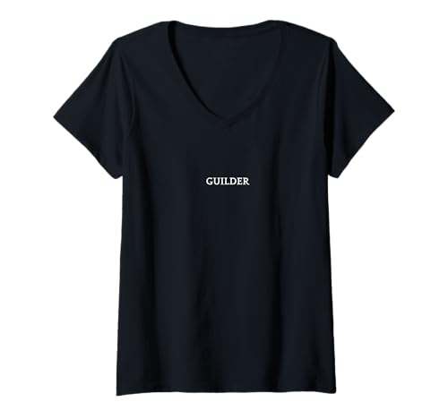 Damen Dachrinnenschleifer Englisches Wort Bekleidung T-Shirt mit V-Ausschnitt Damen Dachrinnenschleifer Englisches Wort Bekleidung T-Shirt mit V-Ausschnitt von Every Word Apparel