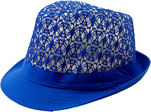 Evil Wear Herren Damen Sommer Strand Hut blau von Evil Wear