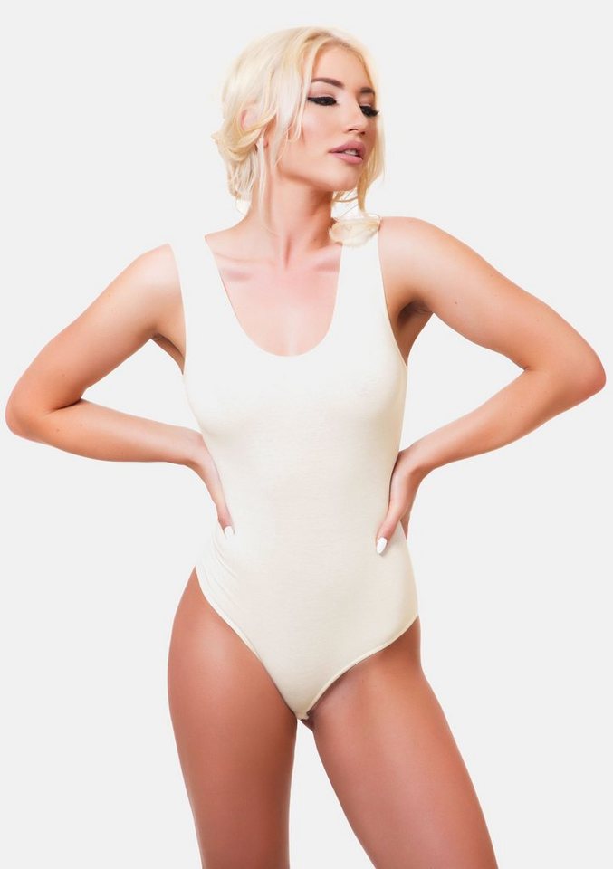 Evoni Body Damen Bodysuit ärmellos von Evoni